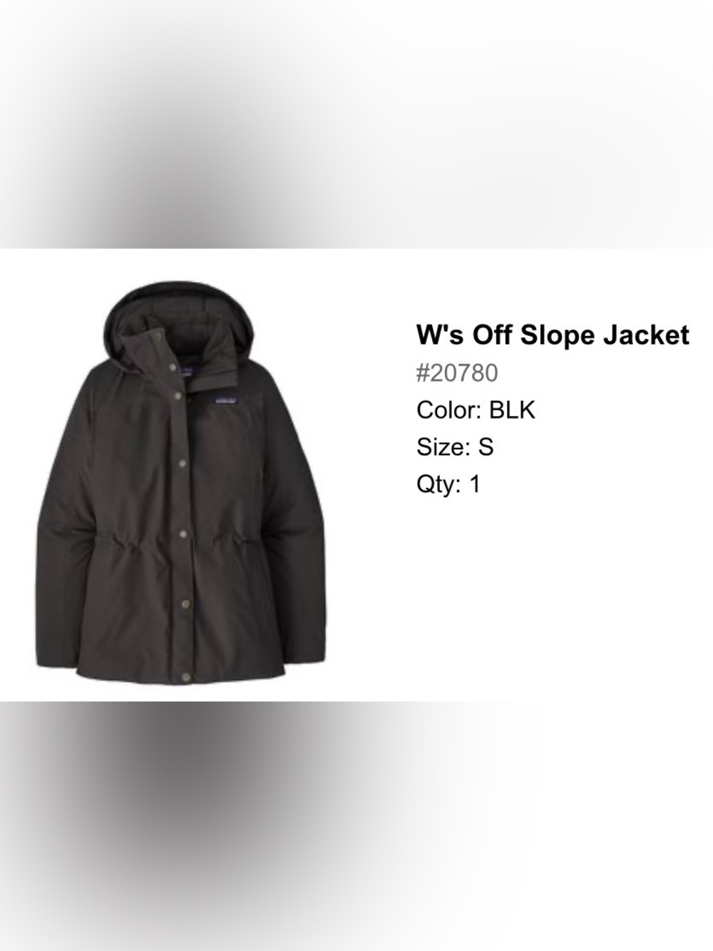 Pategonia W's Off Slope Jacket